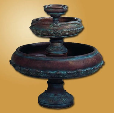 Giannini Garden Capri Three Tier Outdoor Water Fountain